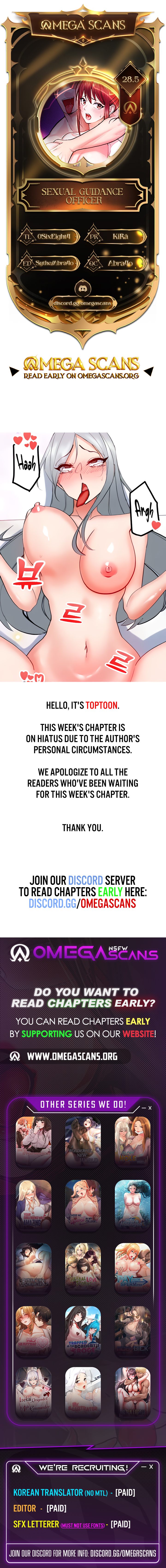 Sexual Guidance Officer Chapter 28.5 image 0