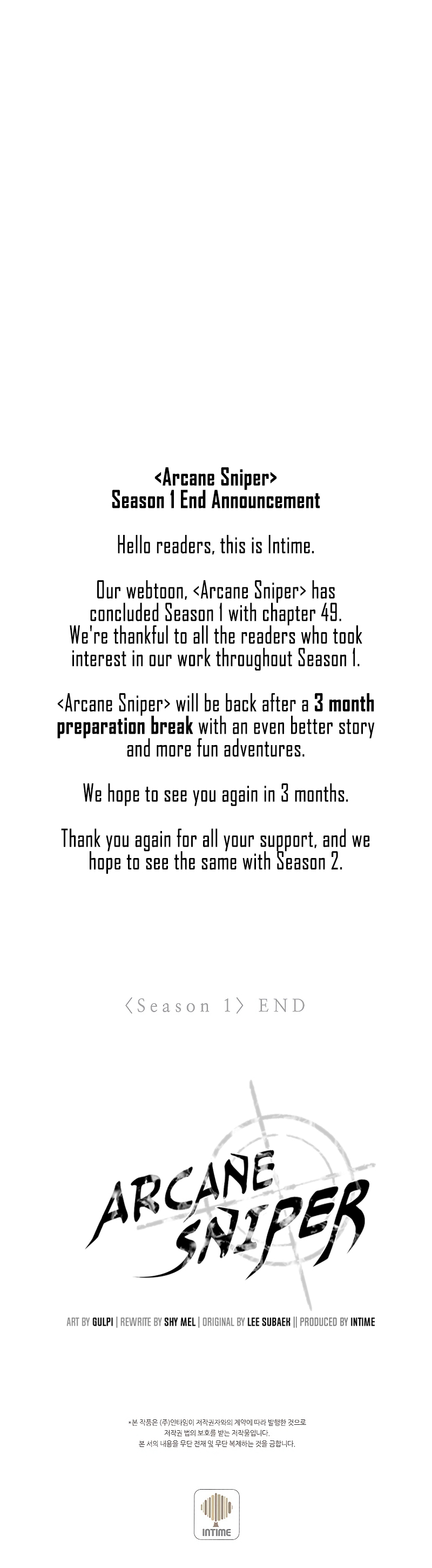Arcane Sniper Chapter 49 - Season 1 Finale image 13