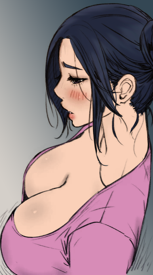 Staying with Ajumma Chapter 16.6 - Fan Colored Picture image 0