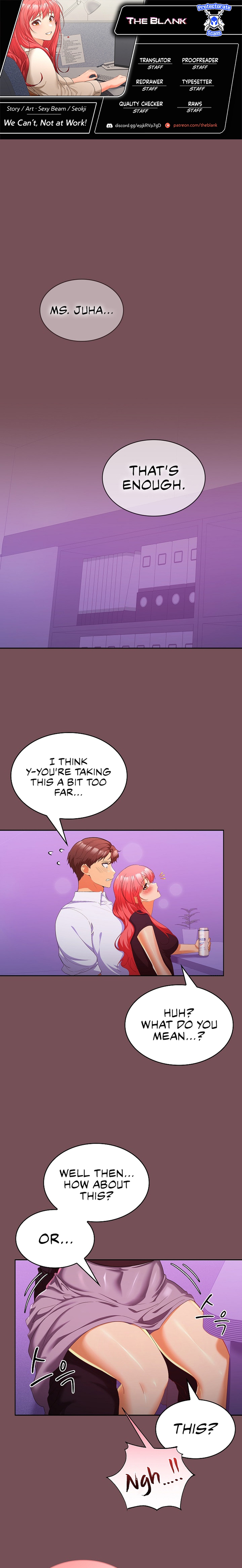 We Can’t, Not at Work! Chapter 15 image 0