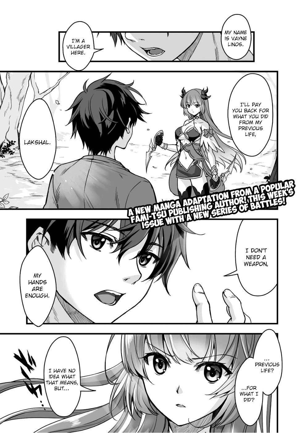 When I Was Playing Eroge With VR, I Was Reincarnated In A Different World, I Will Enslave All The Beautiful Demon Girls ~Crossout Saber~ Chapter 1 image 0