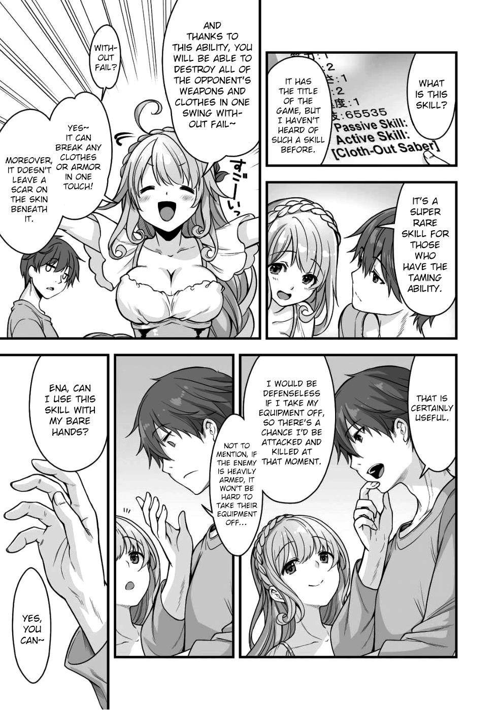 When I Was Playing Eroge With VR, I Was Reincarnated In A Different World, I Will Enslave All The Beautiful Demon Girls ~Crossout Saber~ Chapter 1 image 10