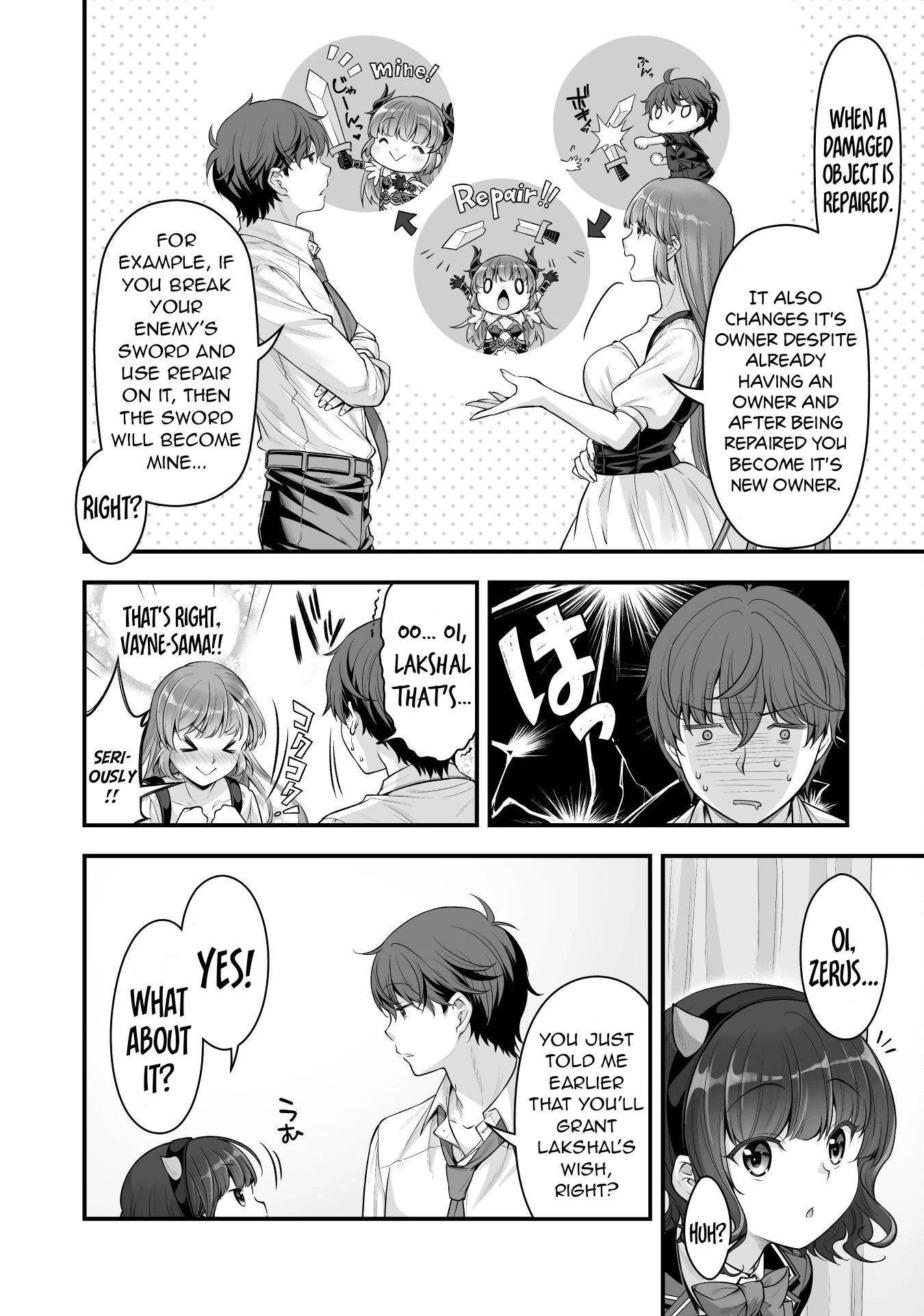 When I Was Playing Eroge With VR, I Was Reincarnated In A Different World, I Will Enslave All The Beautiful Demon Girls ~Crossout Saber~ Chapter 14 image 13