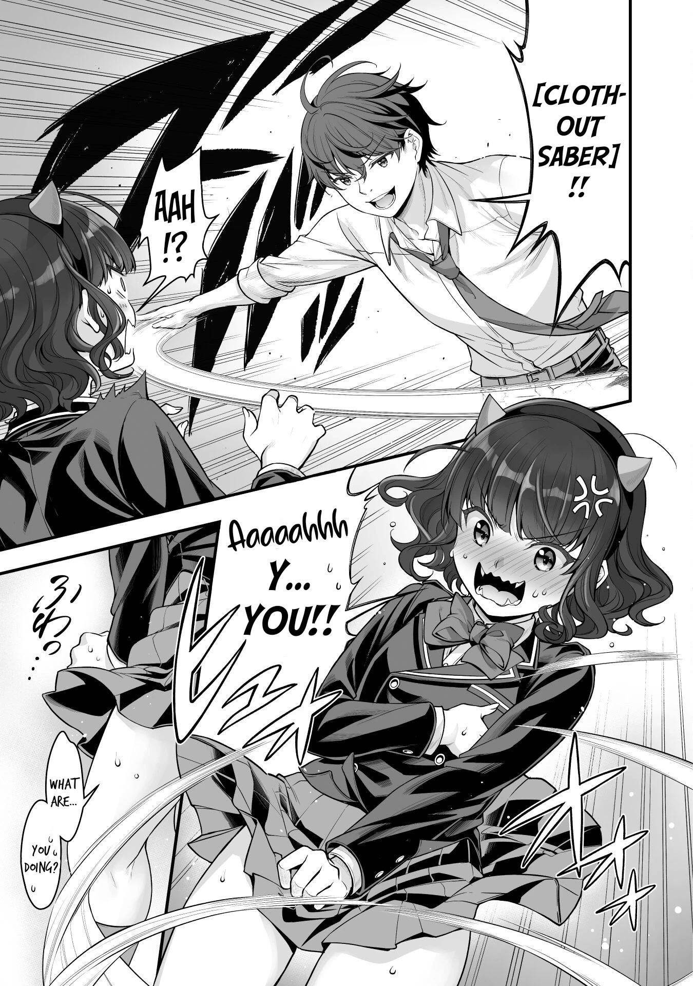 When I Was Playing Eroge With VR, I Was Reincarnated In A Different World, I Will Enslave All The Beautiful Demon Girls ~Crossout Saber~ Chapter 14 image 14