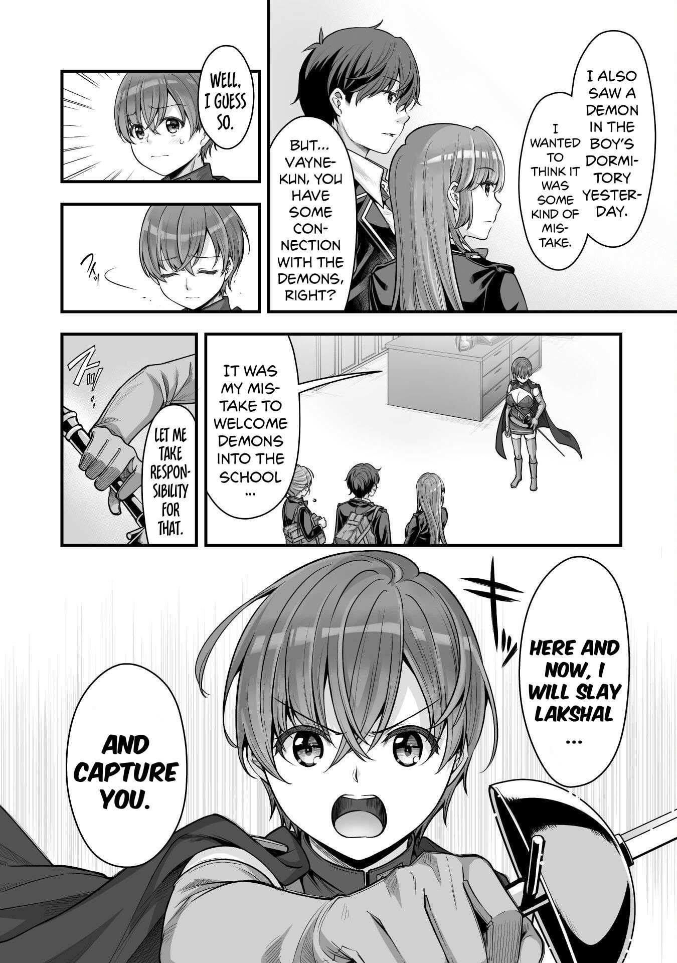 When I Was Playing Eroge With VR, I Was Reincarnated In A Different World, I Will Enslave All The Beautiful Demon Girls ~Crossout Saber~ Chapter 17 image 1
