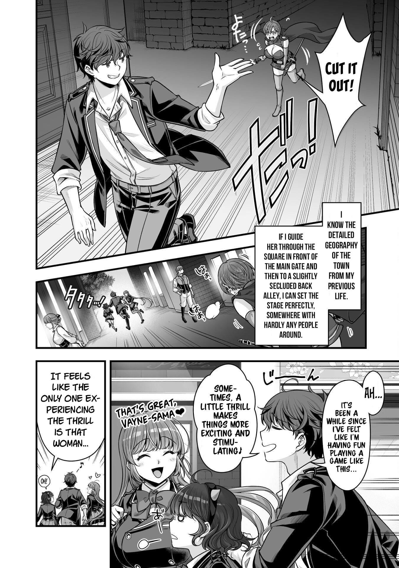 When I Was Playing Eroge With VR, I Was Reincarnated In A Different World, I Will Enslave All The Beautiful Demon Girls ~Crossout Saber~ Chapter 19 image 18