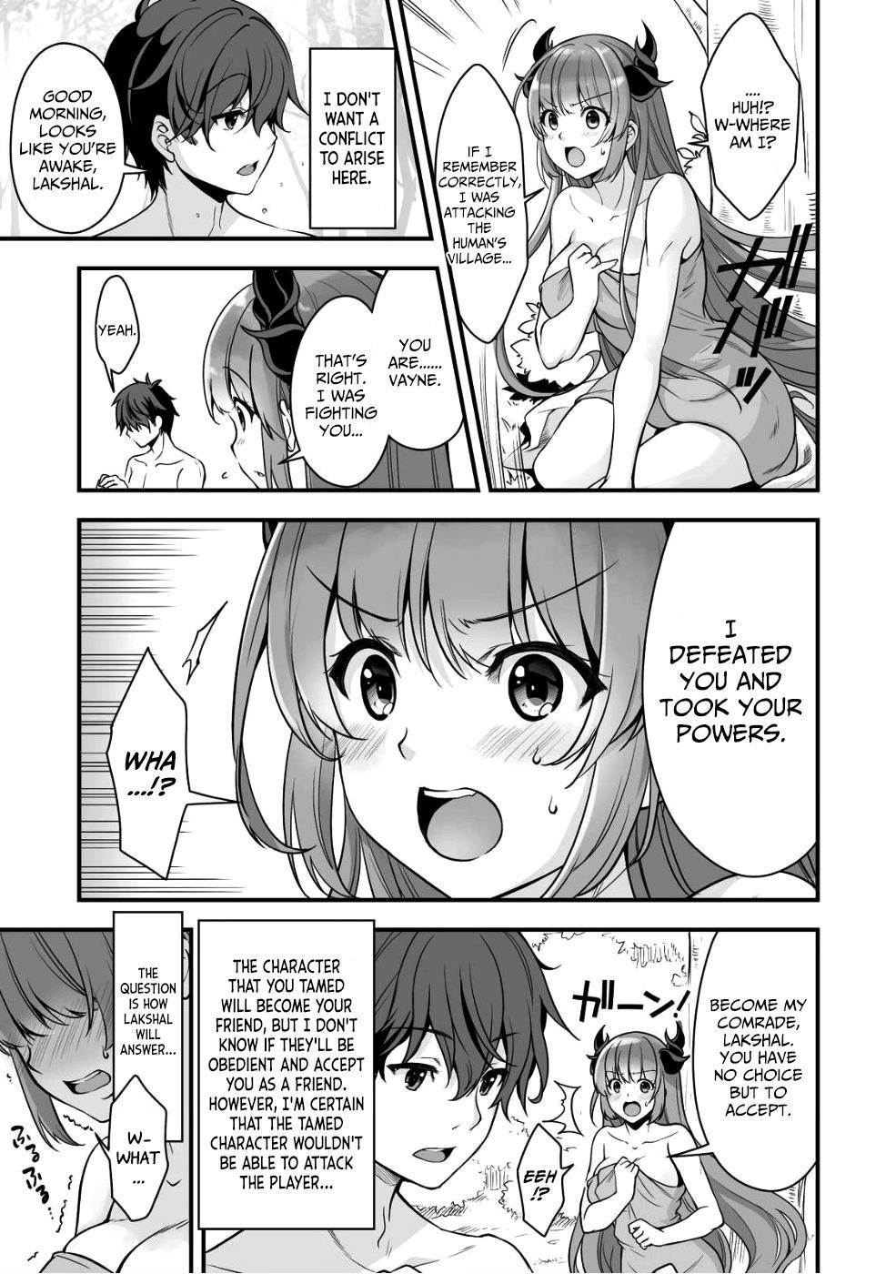 When I Was Playing Eroge With VR, I Was Reincarnated In A Different World, I Will Enslave All The Beautiful Demon Girls ~Crossout Saber~ Chapter 2 image 19