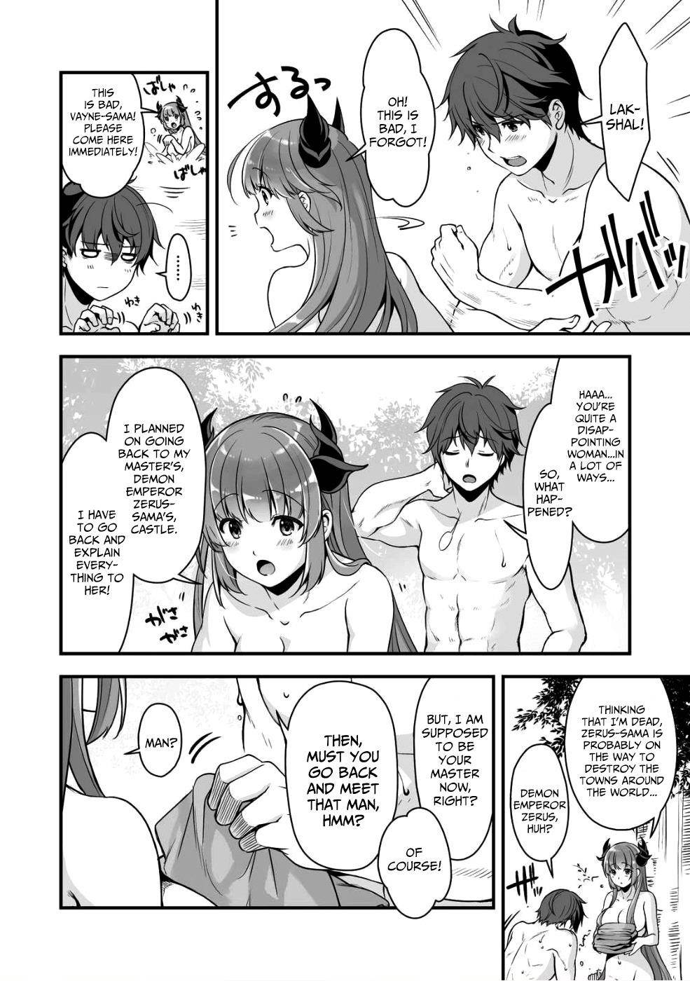 When I Was Playing Eroge With VR, I Was Reincarnated In A Different World, I Will Enslave All The Beautiful Demon Girls ~Crossout Saber~ Chapter 2 image 22