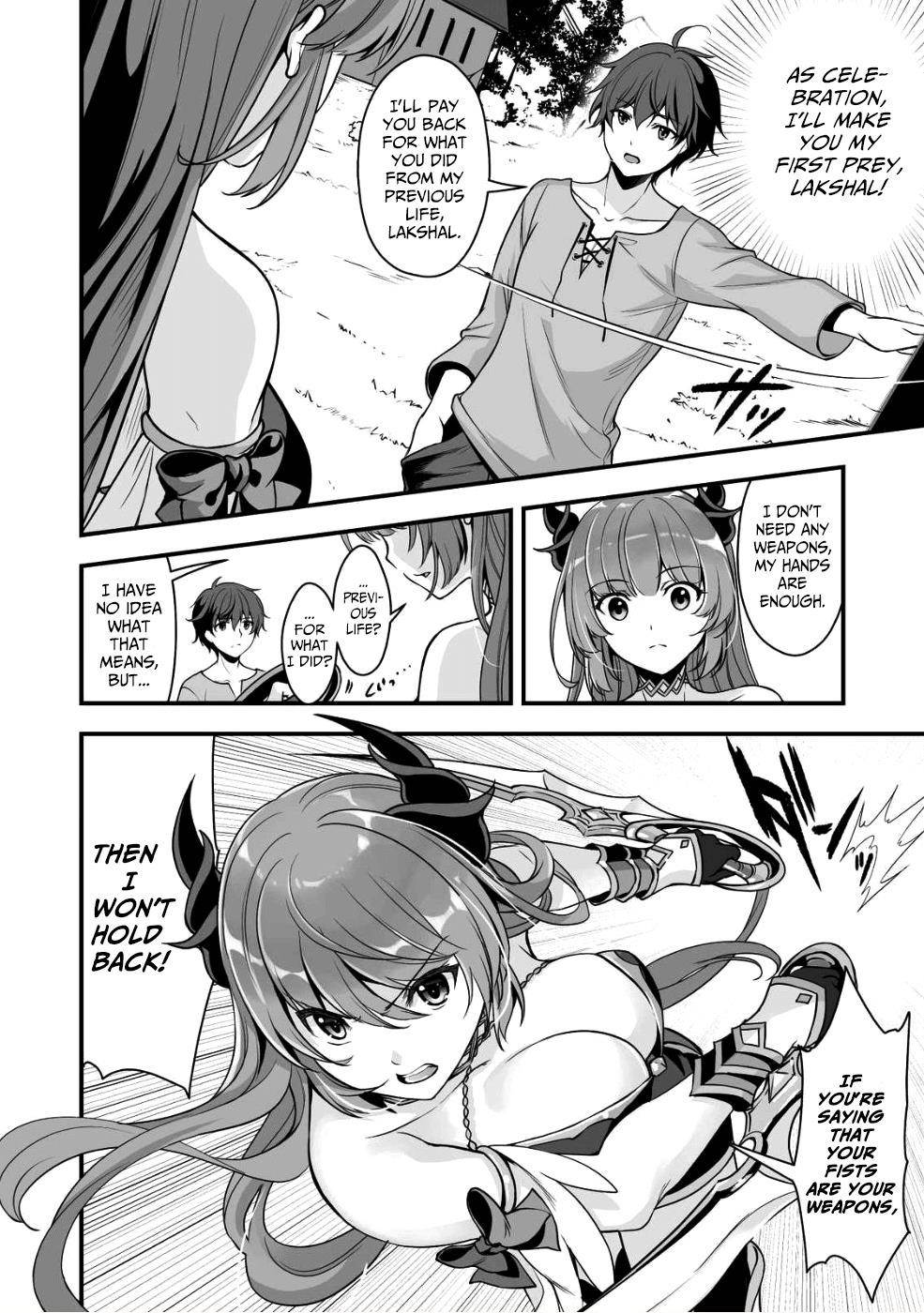 When I Was Playing Eroge With VR, I Was Reincarnated In A Different World, I Will Enslave All The Beautiful Demon Girls ~Crossout Saber~ Chapter 2 image 8