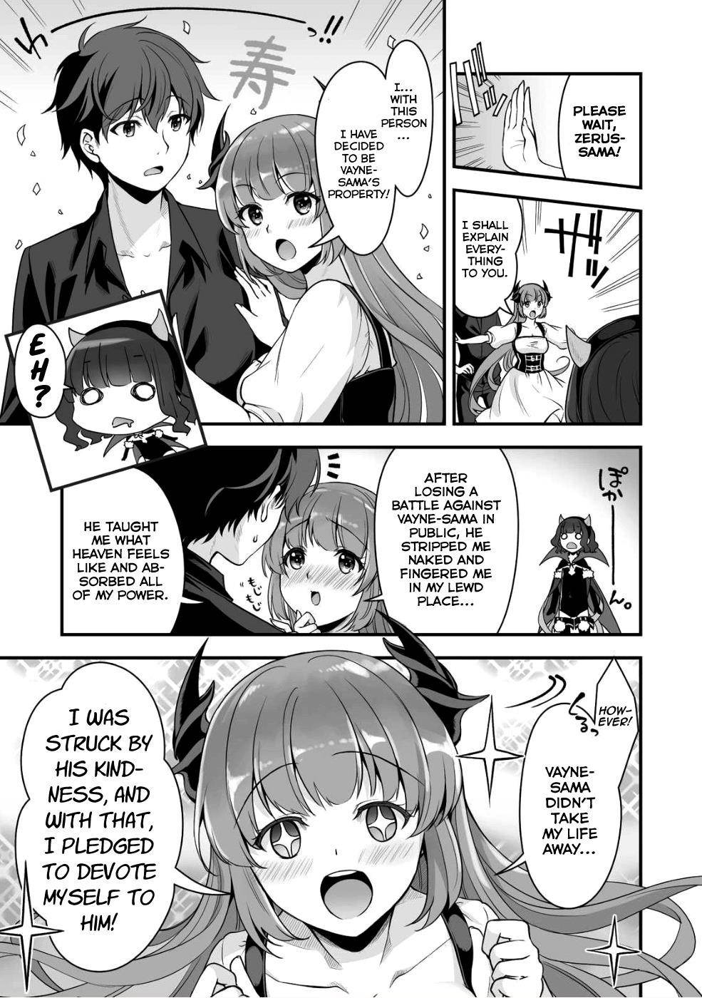 When I Was Playing Eroge With VR, I Was Reincarnated In A Different World, I Will Enslave All The Beautiful Demon Girls ~Crossout Saber~ Chapter 3 image 17