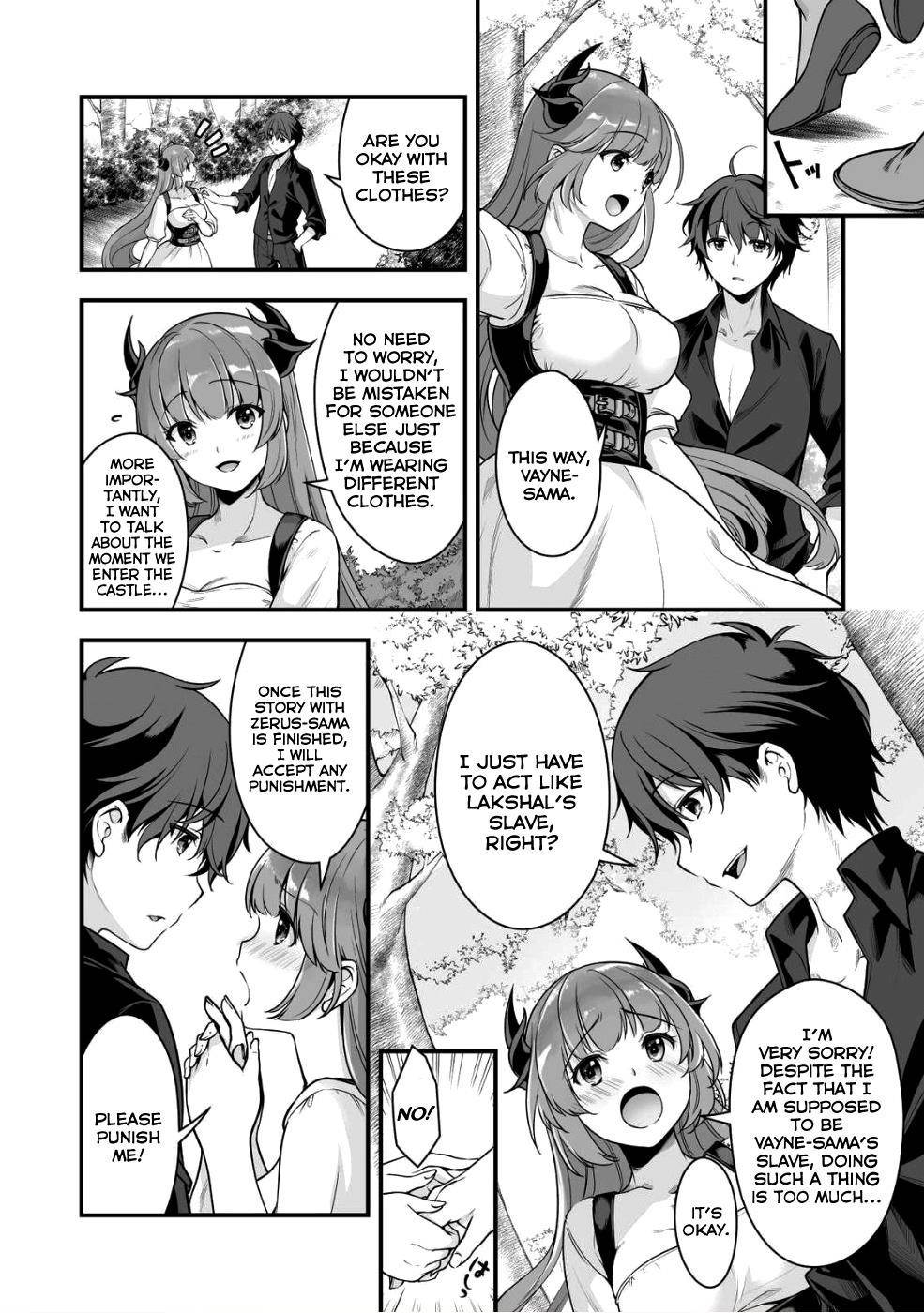 When I Was Playing Eroge With VR, I Was Reincarnated In A Different World, I Will Enslave All The Beautiful Demon Girls ~Crossout Saber~ Chapter 3 image 1