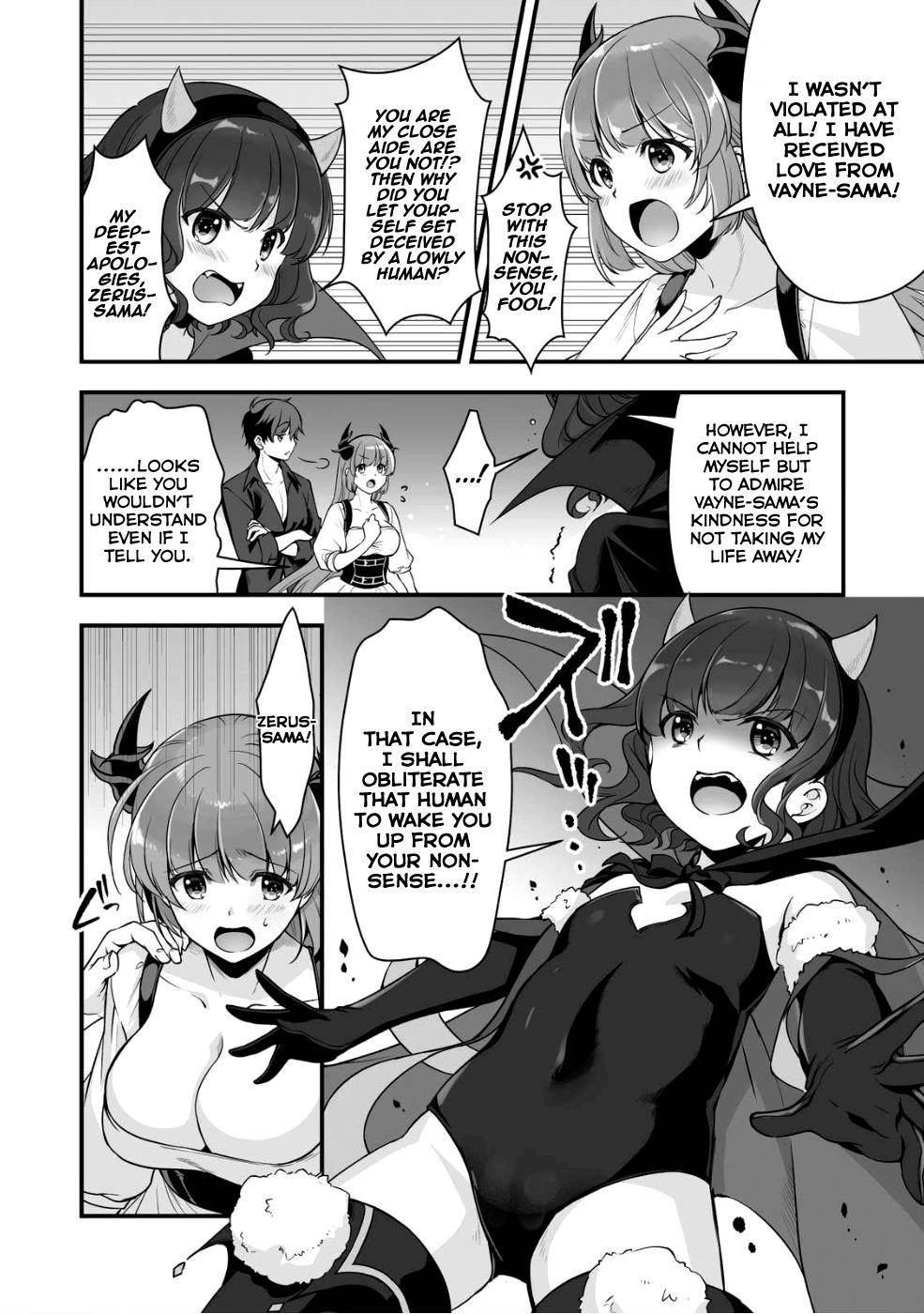 When I Was Playing Eroge With VR, I Was Reincarnated In A Different World, I Will Enslave All The Beautiful Demon Girls ~Crossout Saber~ Chapter 3 image 20