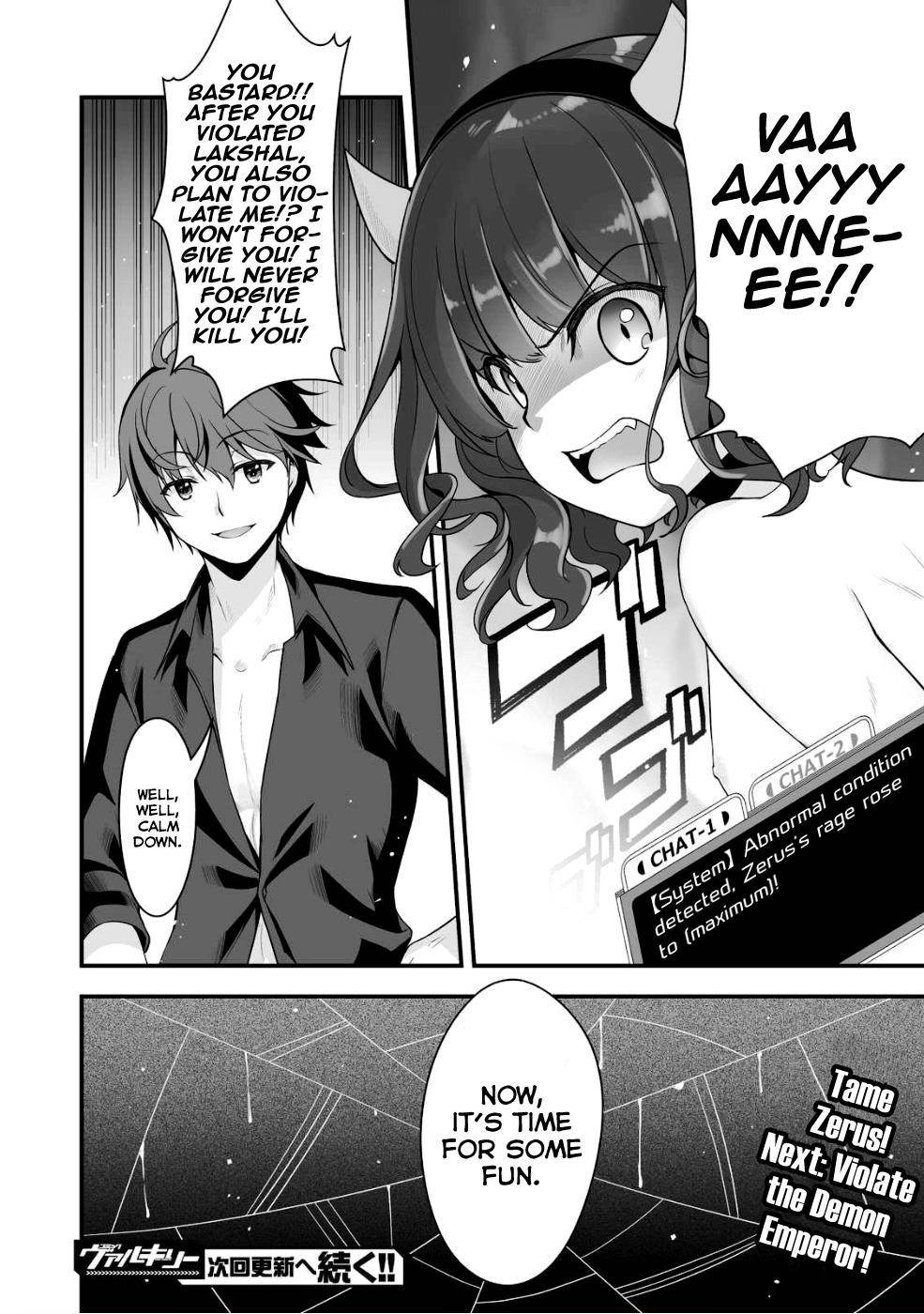 When I Was Playing Eroge With VR, I Was Reincarnated In A Different World, I Will Enslave All The Beautiful Demon Girls ~Crossout Saber~ Chapter 3 image 28