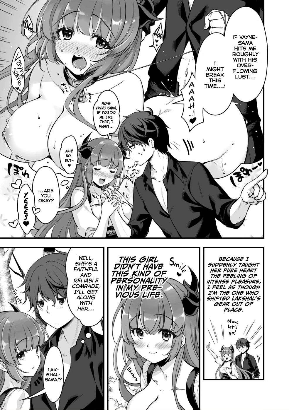 When I Was Playing Eroge With VR, I Was Reincarnated In A Different World, I Will Enslave All The Beautiful Demon Girls ~Crossout Saber~ Chapter 3 image 2