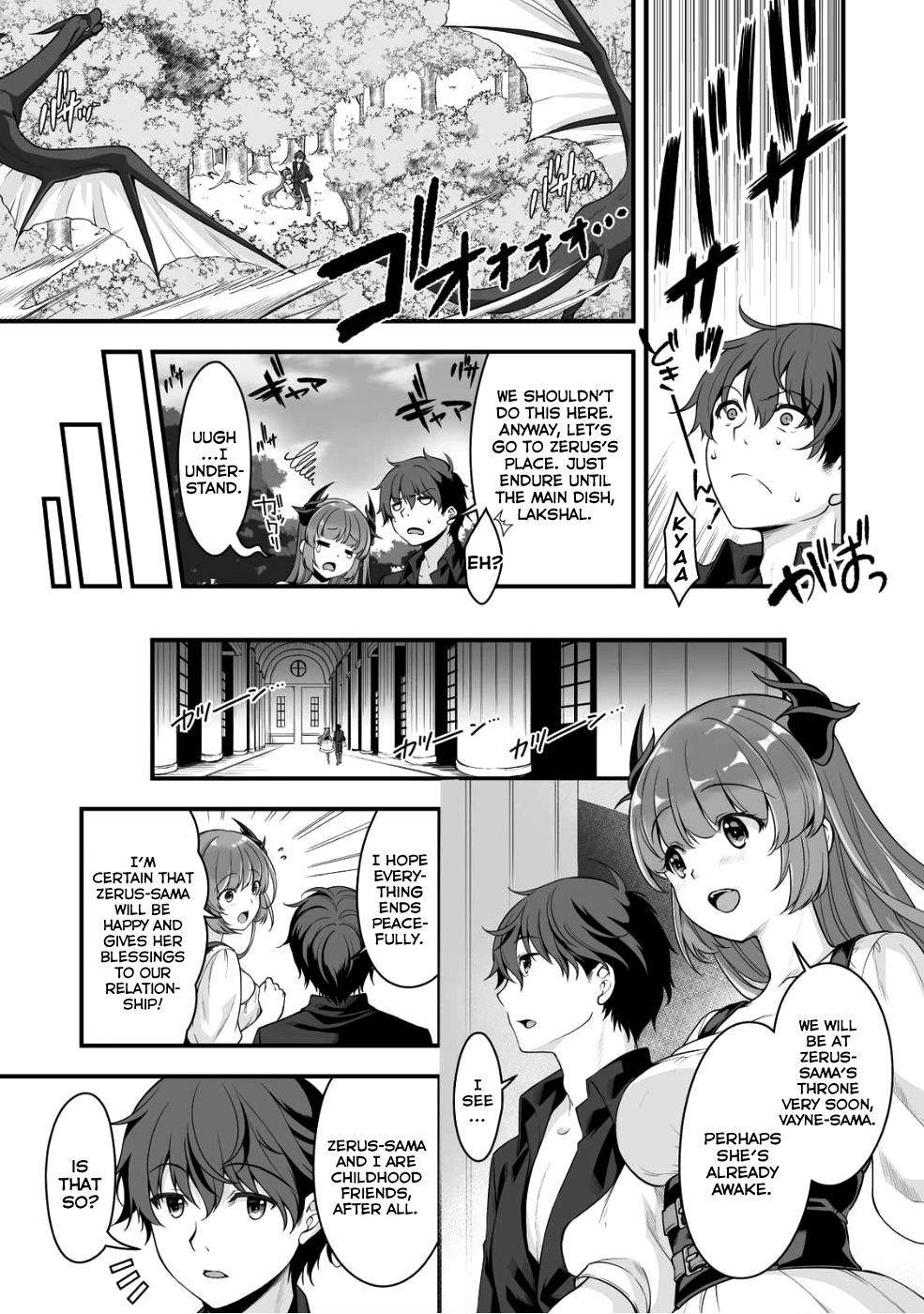 When I Was Playing Eroge With VR, I Was Reincarnated In A Different World, I Will Enslave All The Beautiful Demon Girls ~Crossout Saber~ Chapter 3 image 8