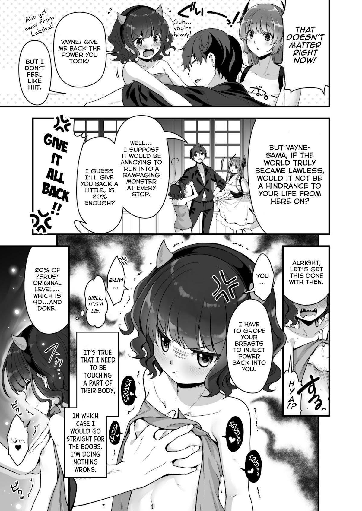 When I Was Playing Eroge With VR, I Was Reincarnated In A Different World, I Will Enslave All The Beautiful Demon Girls ~Crossout Saber~ Chapter 5 image 4