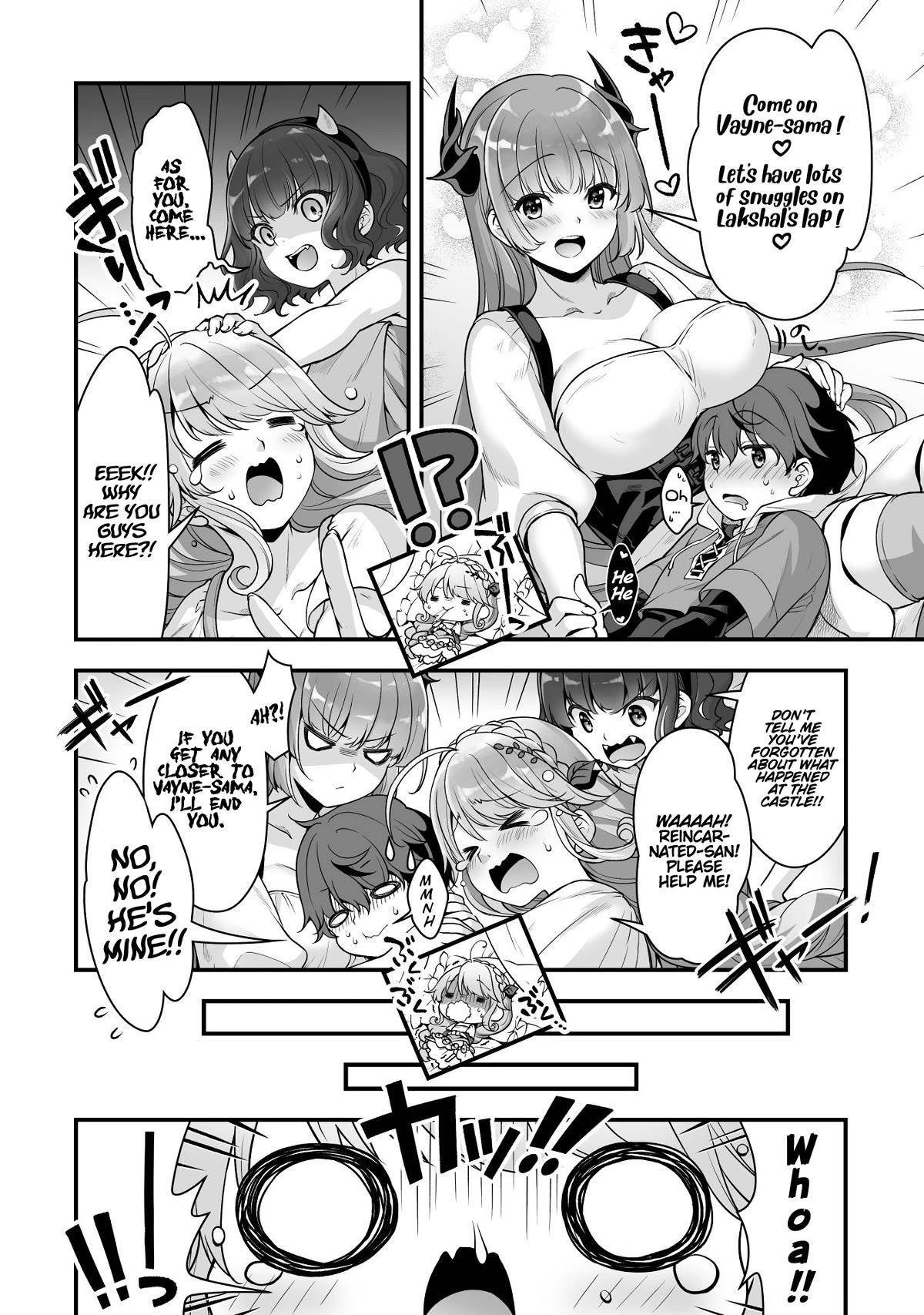When I Was Playing Eroge With VR, I Was Reincarnated In A Different World, I Will Enslave All The Beautiful Demon Girls ~Crossout Saber~ Chapter 8.5 image 5