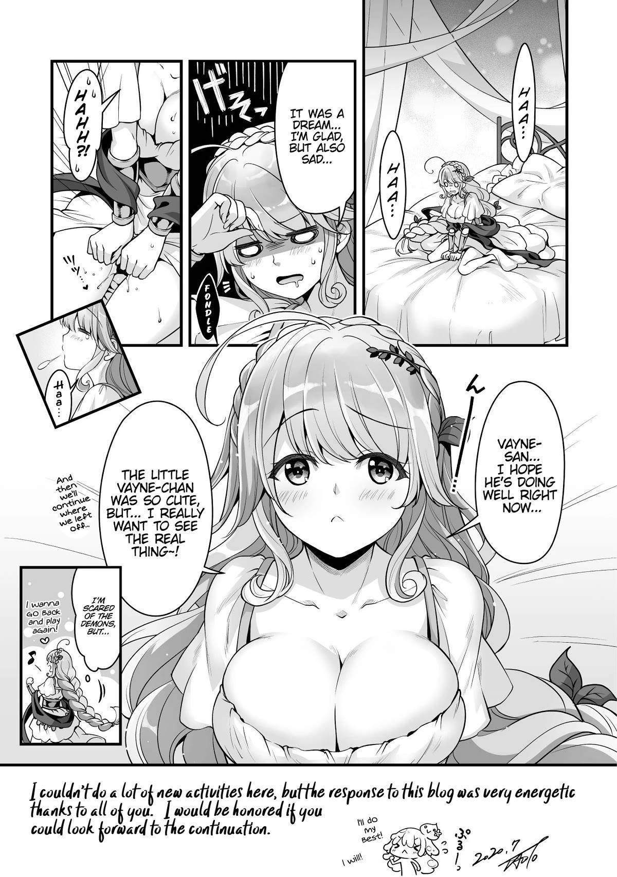When I Was Playing Eroge With VR, I Was Reincarnated In A Different World, I Will Enslave All The Beautiful Demon Girls ~Crossout Saber~ Chapter 8.5 image 6