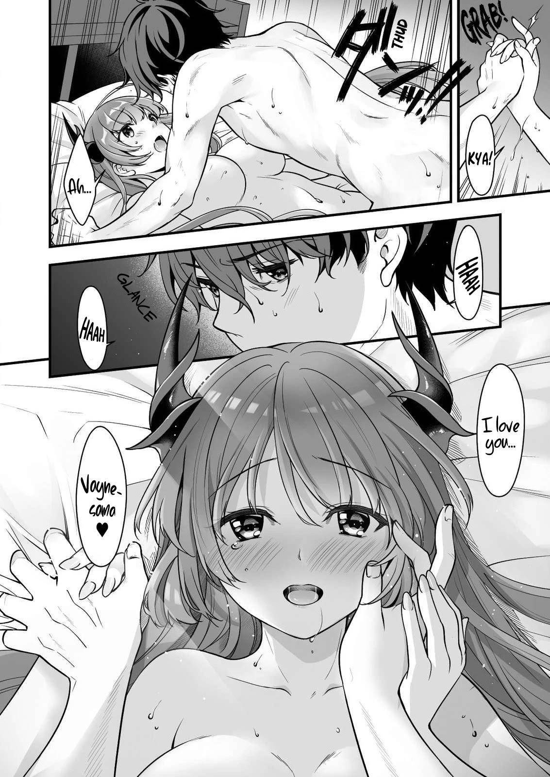 When I Was Playing Eroge With VR, I Was Reincarnated In A Different World, I Will Enslave All The Beautiful Demon Girls ~Crossout Saber~ Chapter 8 image 14