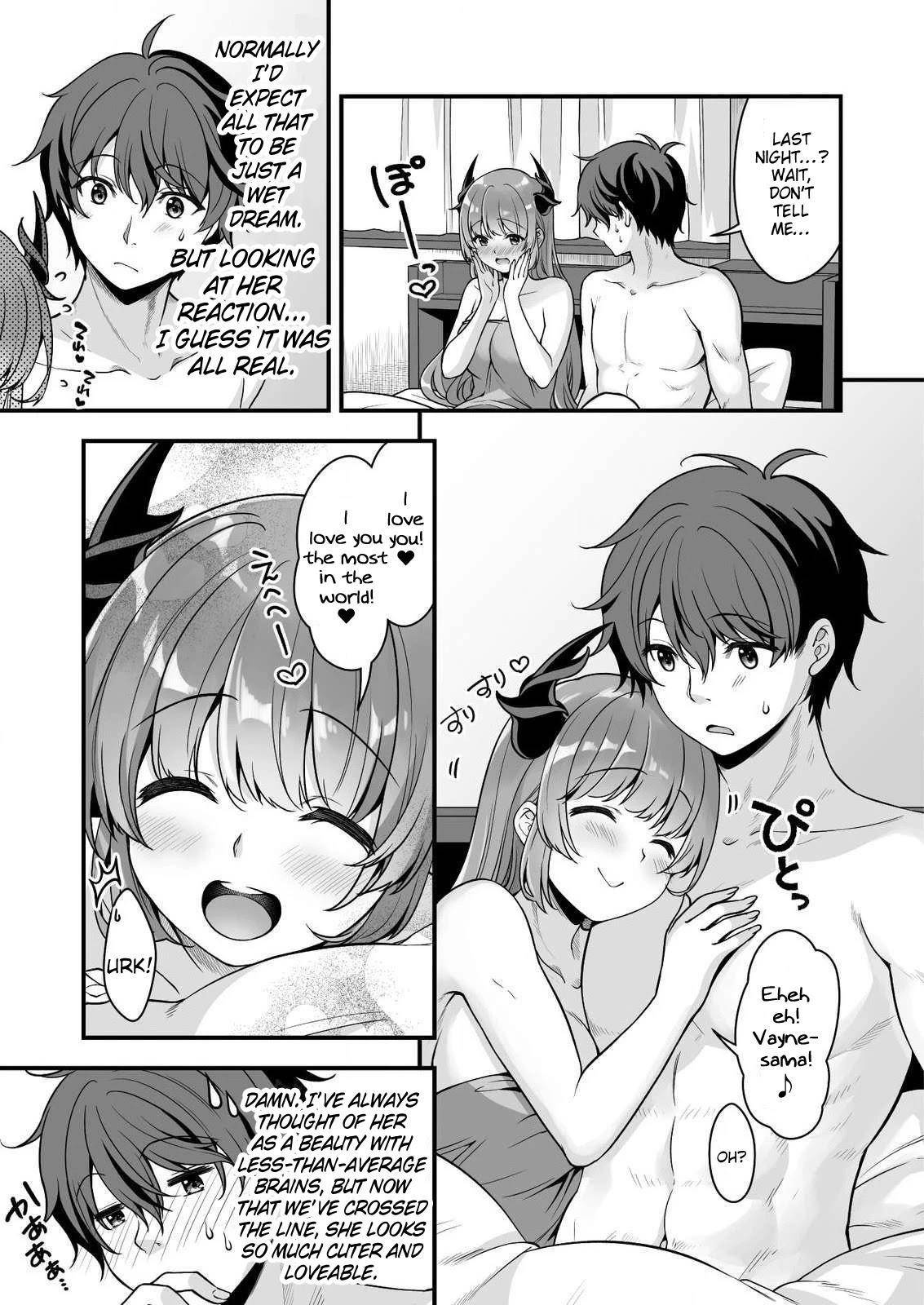 When I Was Playing Eroge With VR, I Was Reincarnated In A Different World, I Will Enslave All The Beautiful Demon Girls ~Crossout Saber~ Chapter 8 image 18