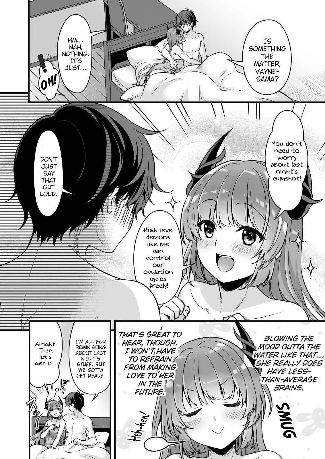 When I Was Playing Eroge With VR, I Was Reincarnated In A Different World, I Will Enslave All The Beautiful Demon Girls ~Crossout Saber~ Chapter 8 image 19