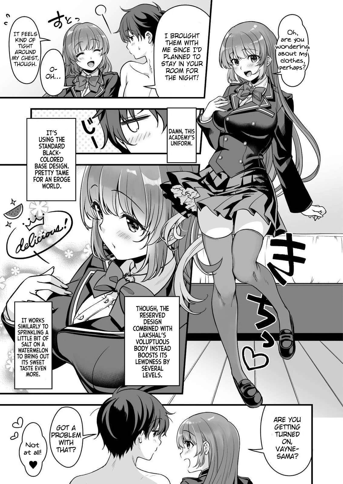 When I Was Playing Eroge With VR, I Was Reincarnated In A Different World, I Will Enslave All The Beautiful Demon Girls ~Crossout Saber~ Chapter 8 image 22