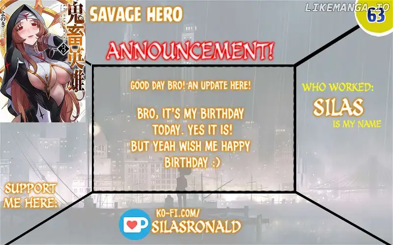 Savage Hero Chapter 63 image 0