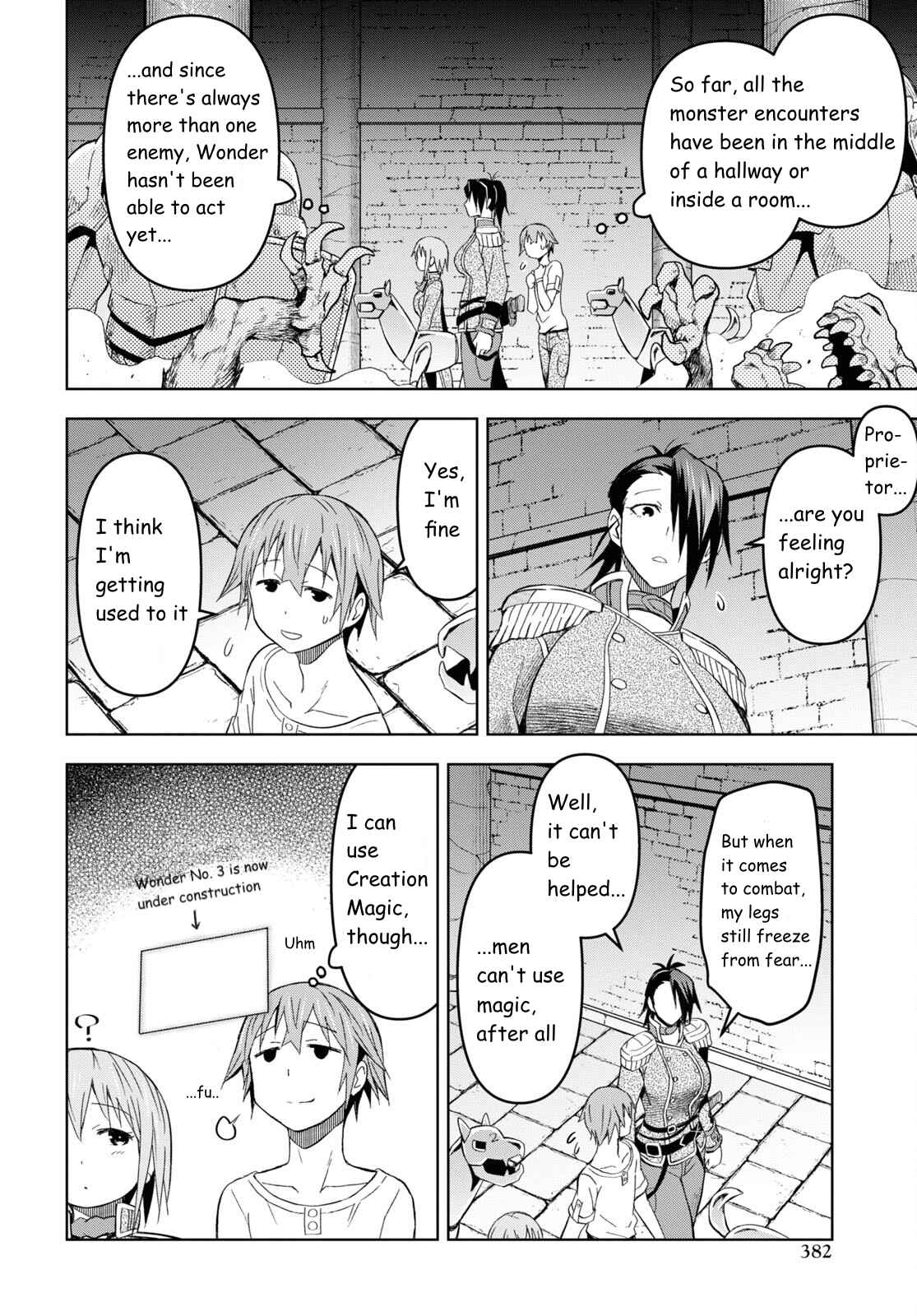 Dungeon Tou de Yadoya wo Yarou! Souzou Mahou wo Moratta Ore no Hosoude Hanjouki Chapter 21 image 14