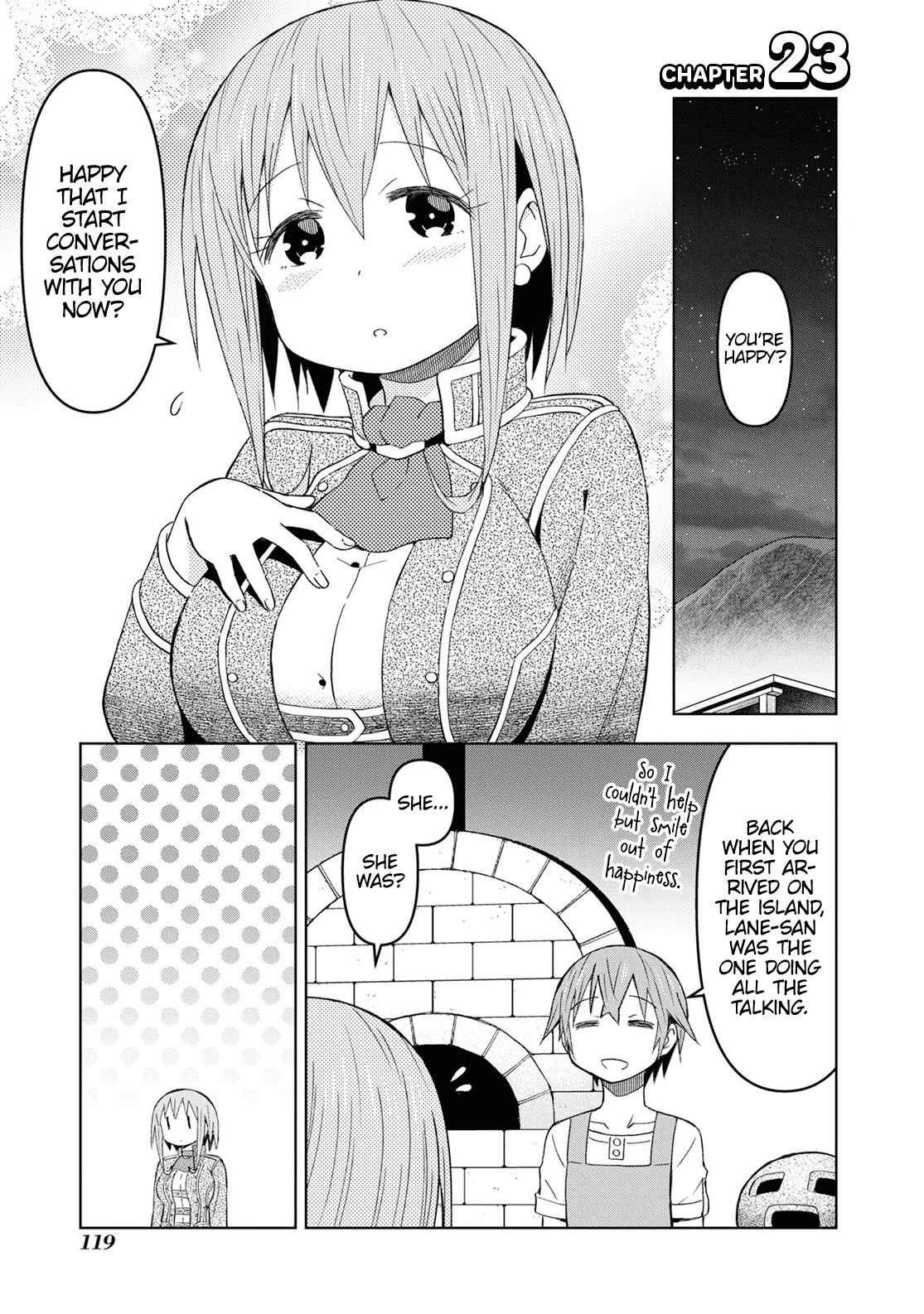 Dungeon Tou de Yadoya wo Yarou! Souzou Mahou wo Moratta Ore no Hosoude Hanjouki Chapter 23 image 0