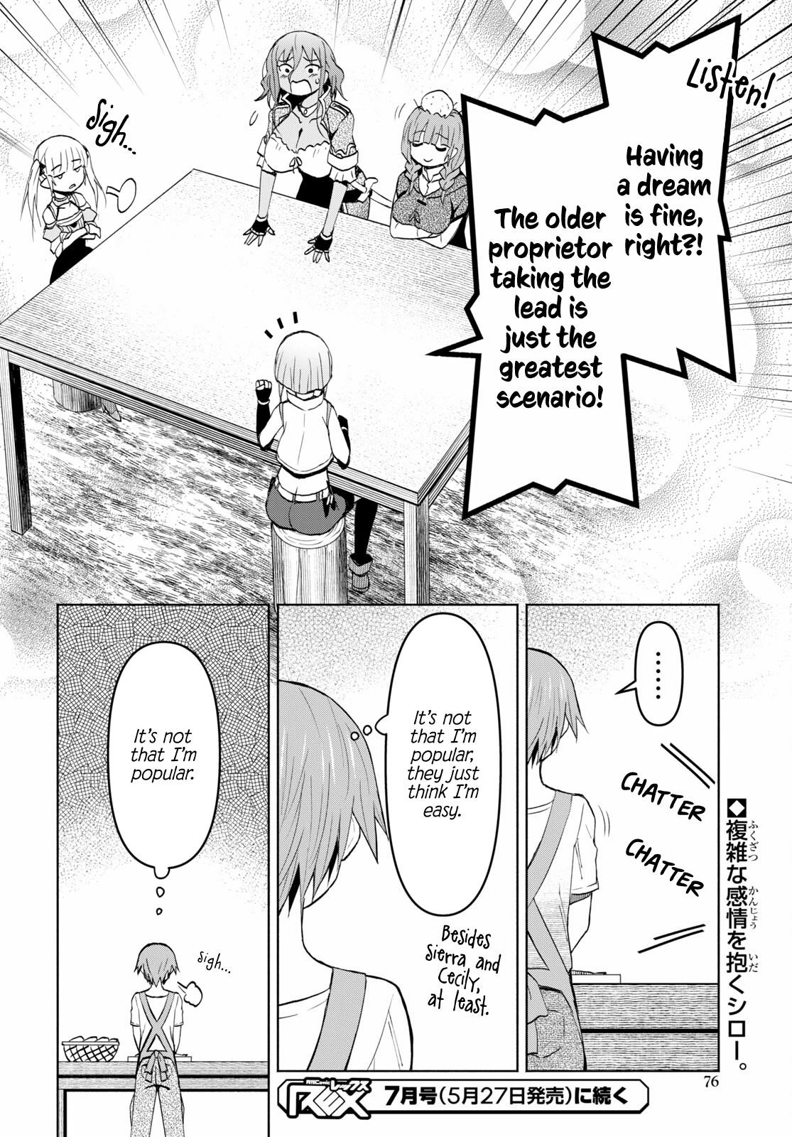 Dungeon Tou de Yadoya wo Yarou! Souzou Mahou wo Moratta Ore no Hosoude Hanjouki Chapter 39 image 27