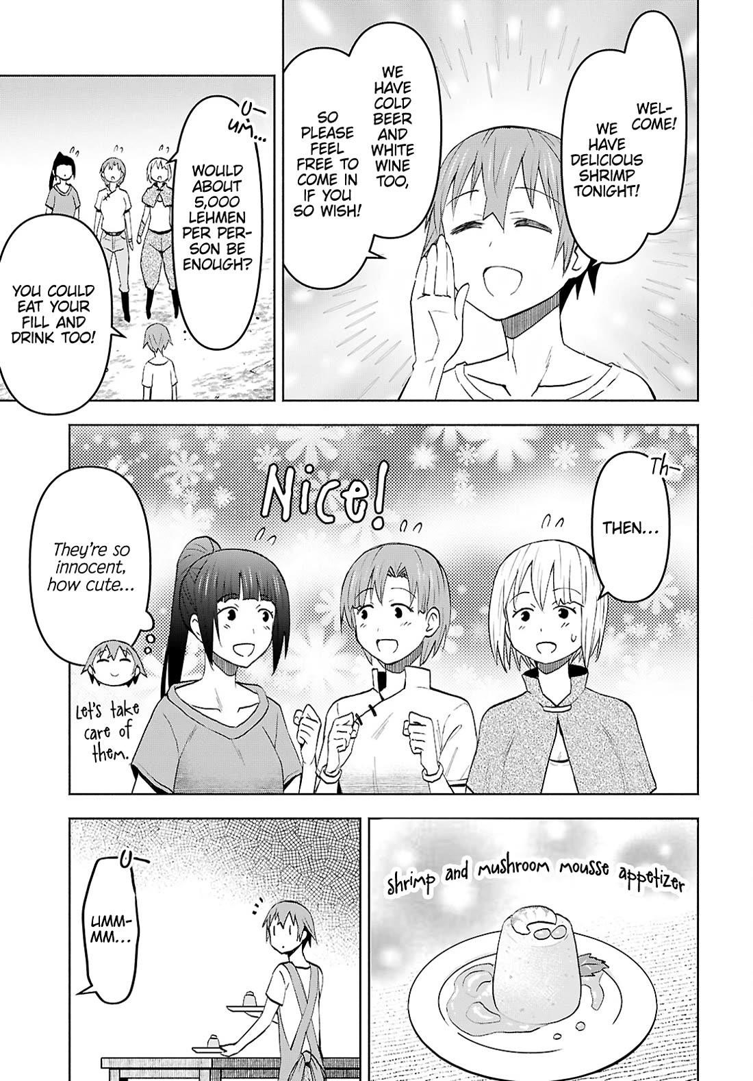 Dungeon Tou de Yadoya wo Yarou! Souzou Mahou wo Moratta Ore no Hosoude Hanjouki Chapter 47 image 8