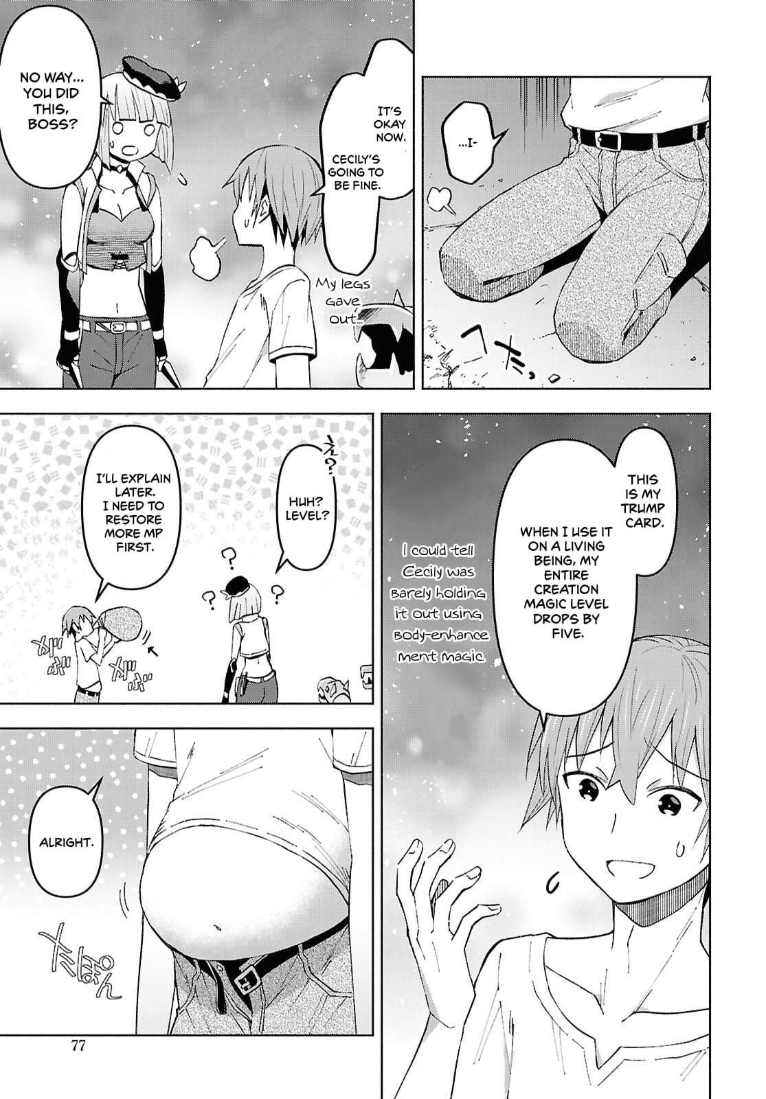Dungeon Tou de Yadoya wo Yarou! Souzou Mahou wo Moratta Ore no Hosoude Hanjouki Chapter 51 image 9