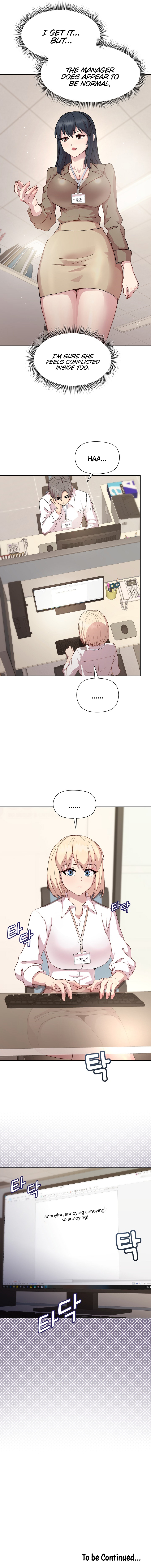 Playing a game with my Busty Manager Chapter 28 image 17