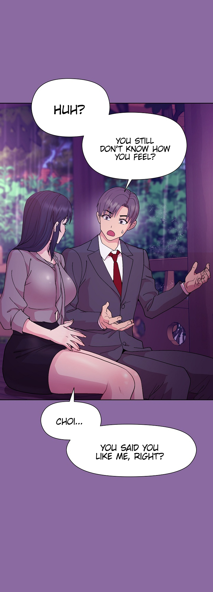 Playing a game with my Busty Manager Chapter 28 image 8
