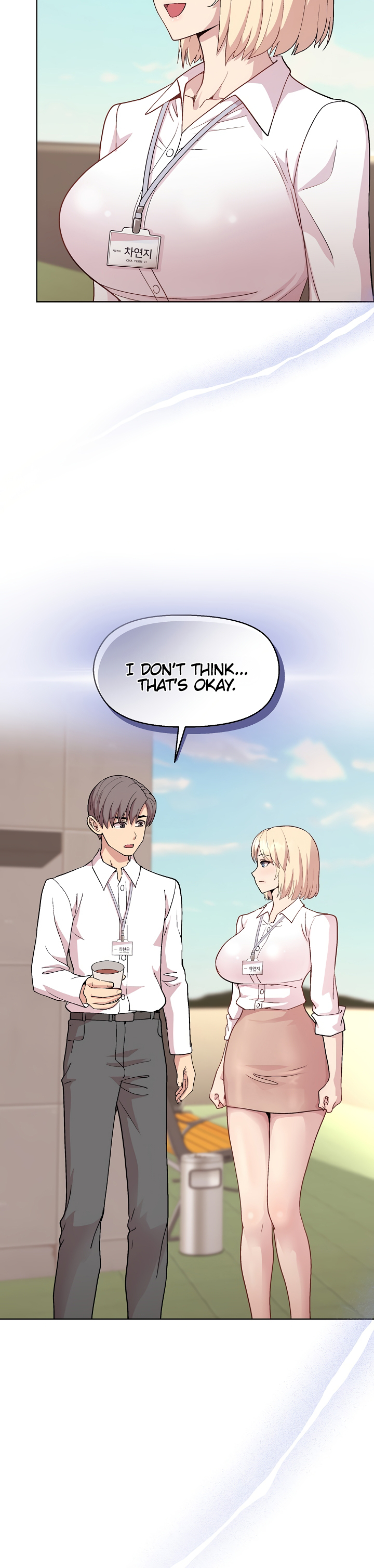 Playing a game with my Busty Manager Chapter 43 image 1