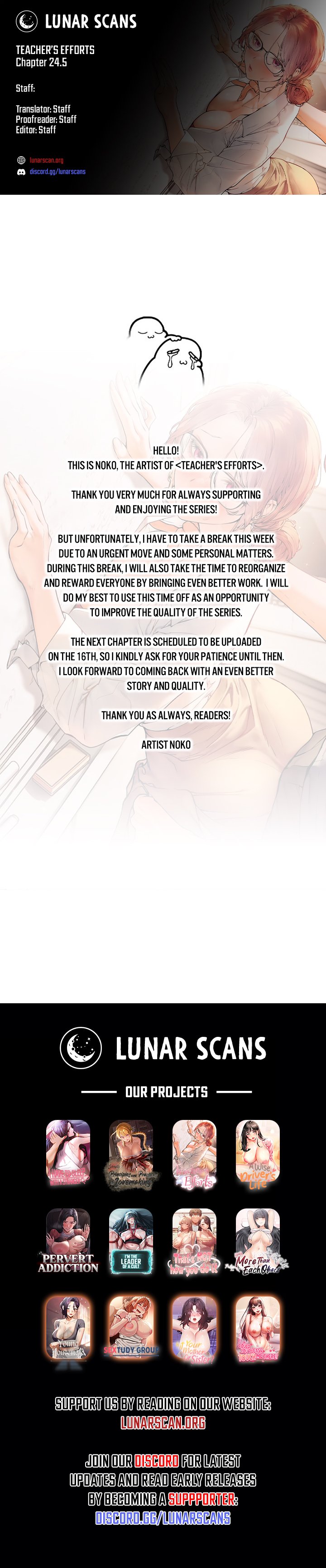 Teacher’s Efforts Chapter 24.5 image 0