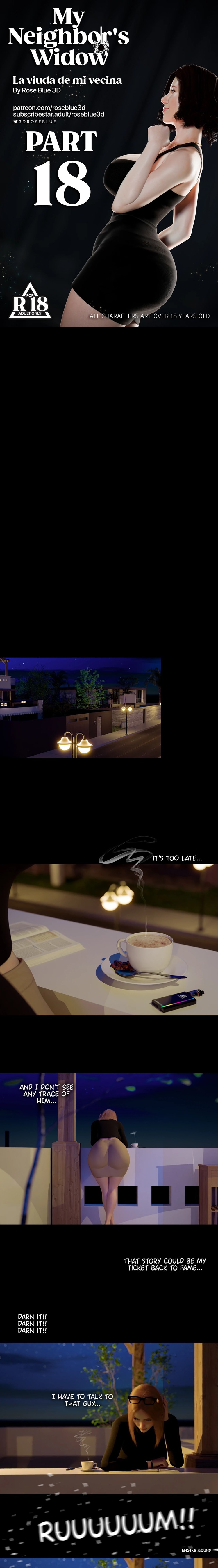 My Neighbor’s Widow Raw Chapter 18 image 0