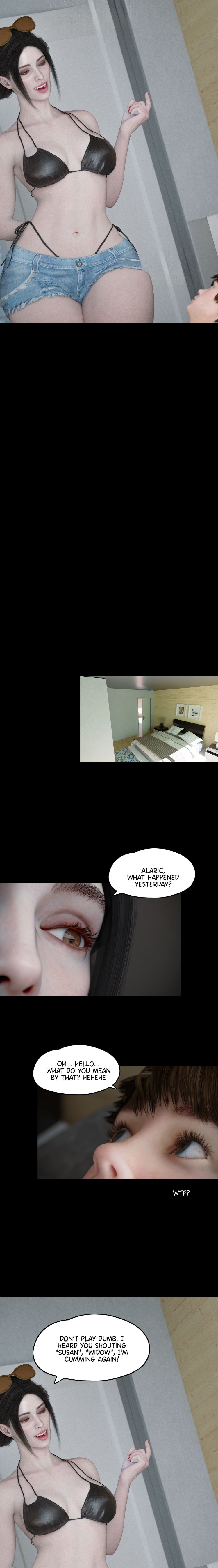 My Neighbor’s Widow Raw Chapter 19 image 0
