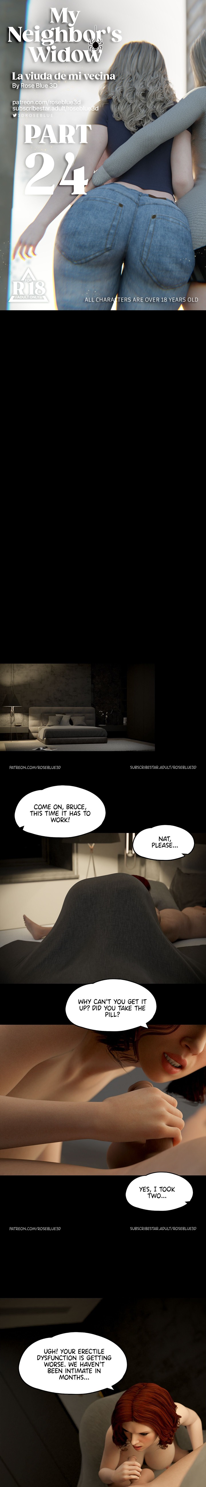 My Neighbor’s Widow Raw Chapter 24 image 0