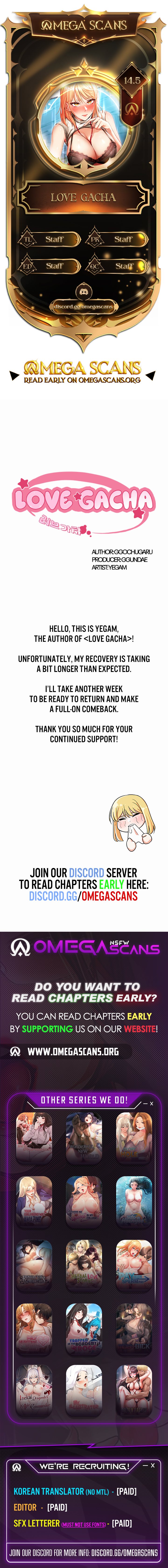 Love Gacha Chapter 14.5 image 0