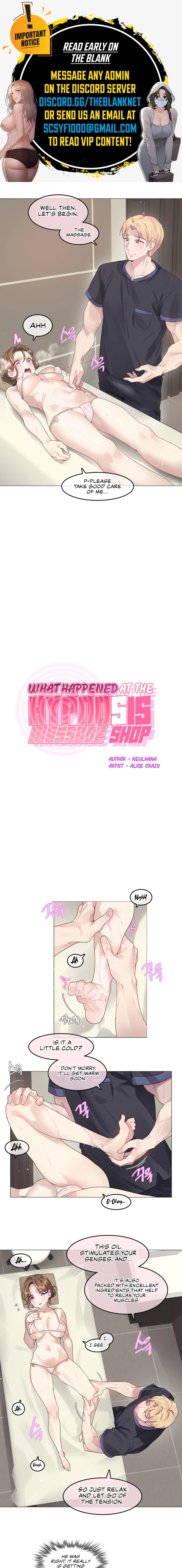 What Happened at the Hypnosis Massage Shop Chapter 3 image 0