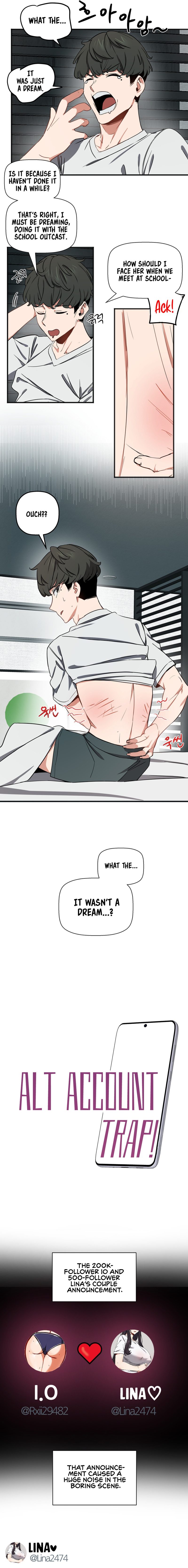 Alt Account Trap! Chapter 3 image 1