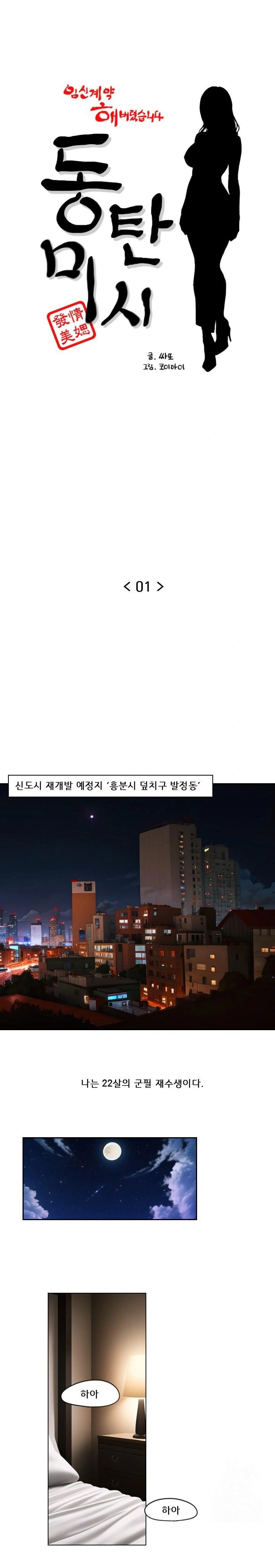 Dongtan Missi Raw Chapter 1 image 0