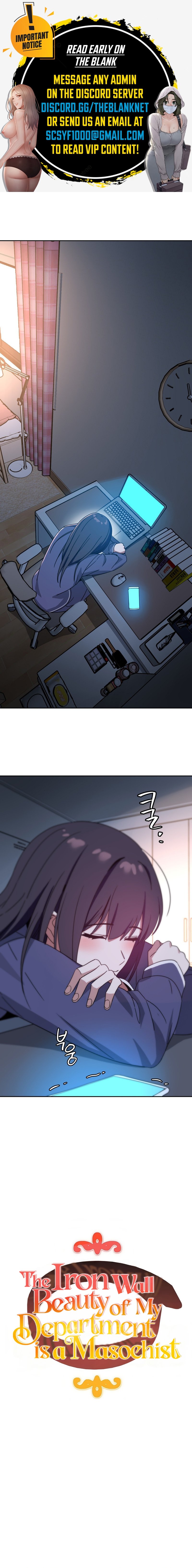 The Iron-Wall Beauty of My Department is a Masochist?! Chapter 11 image 0