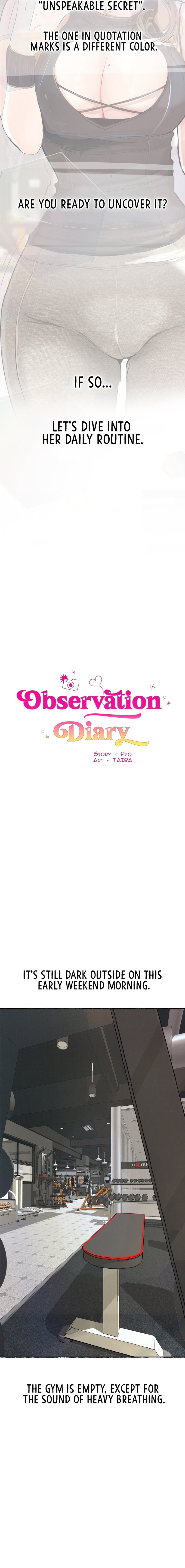 Observation Diary Chapter 18 image 1