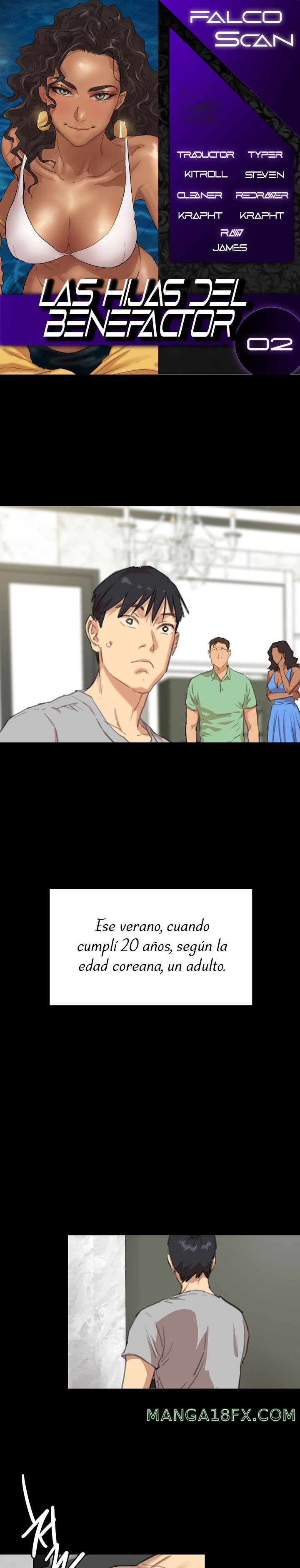 Benefactor’s Daughters Raw Chapter 2 image 0