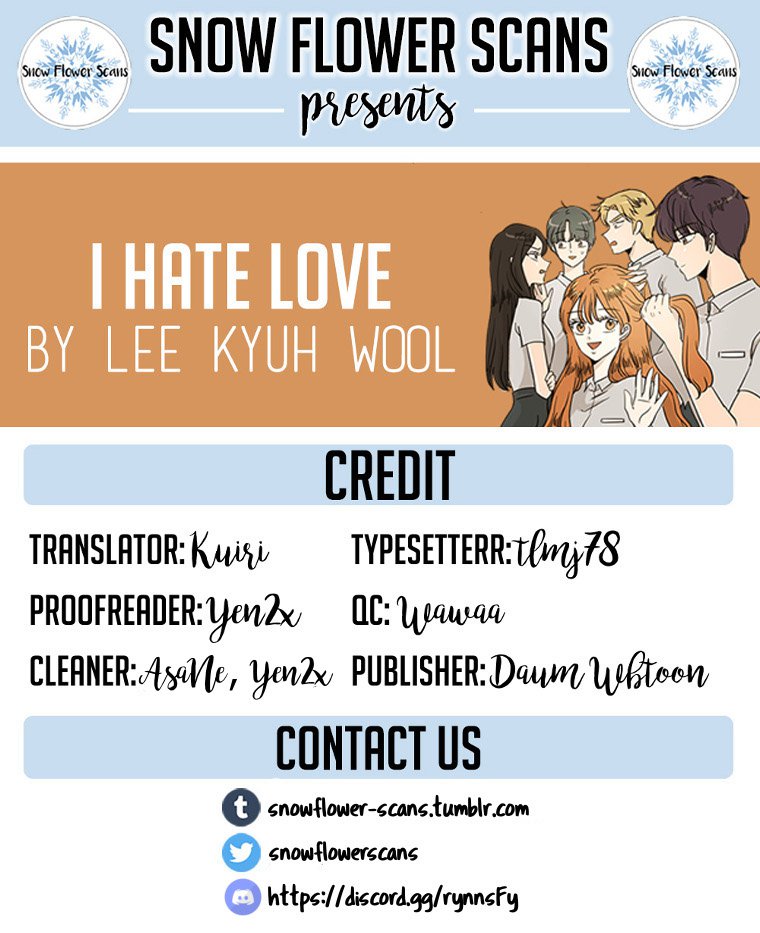 I Hate Love Chapter 30 image 0