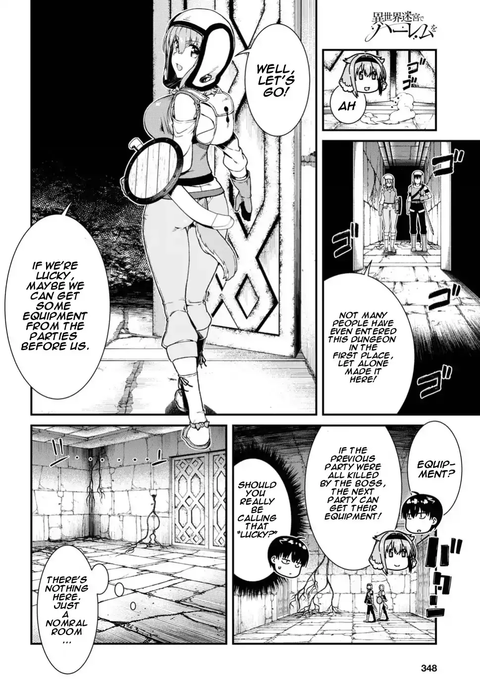 Isekai Meikyuu de Harem wo Chapter 17 image 3