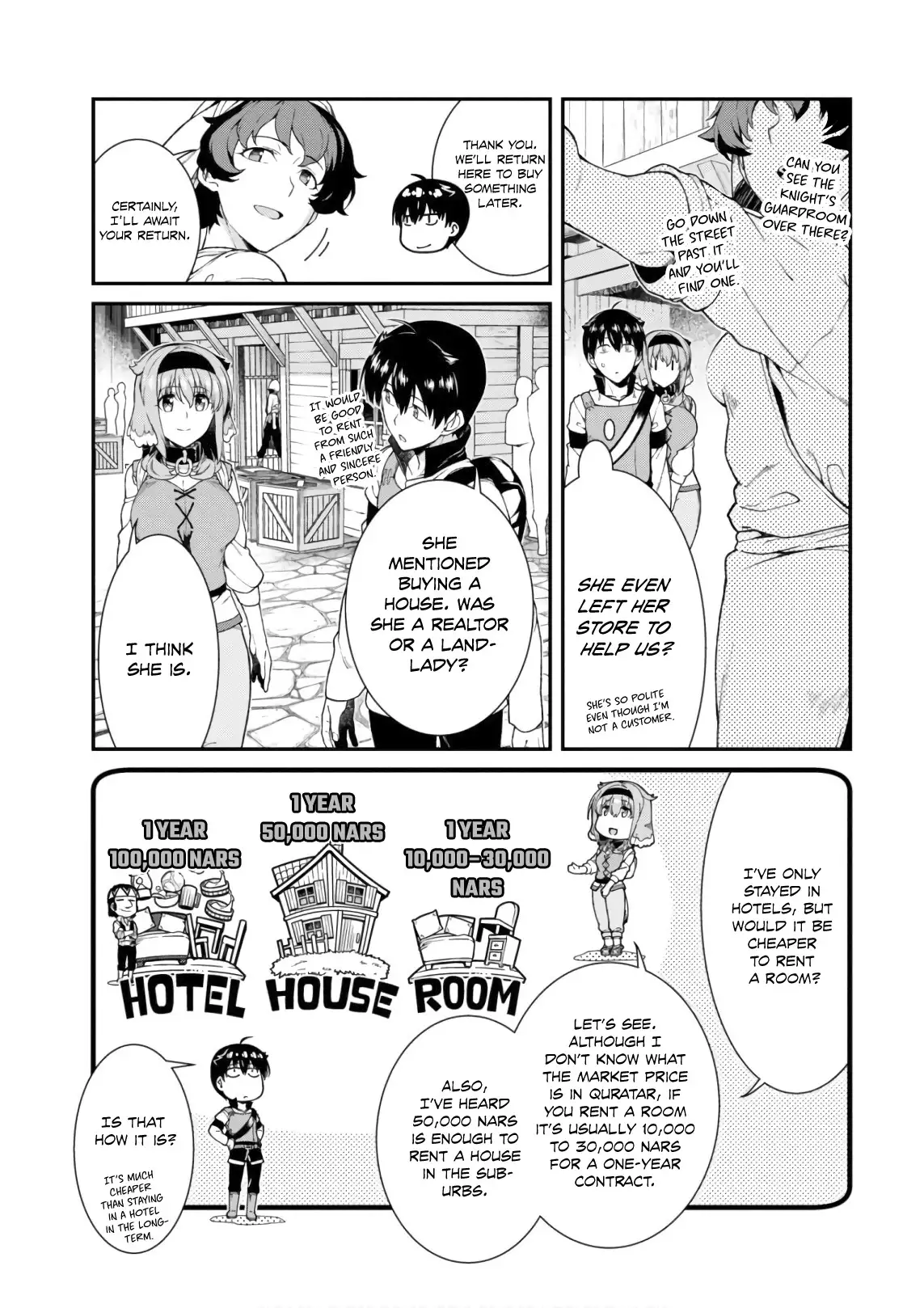 Isekai Meikyuu de Harem wo Chapter 24 image 3