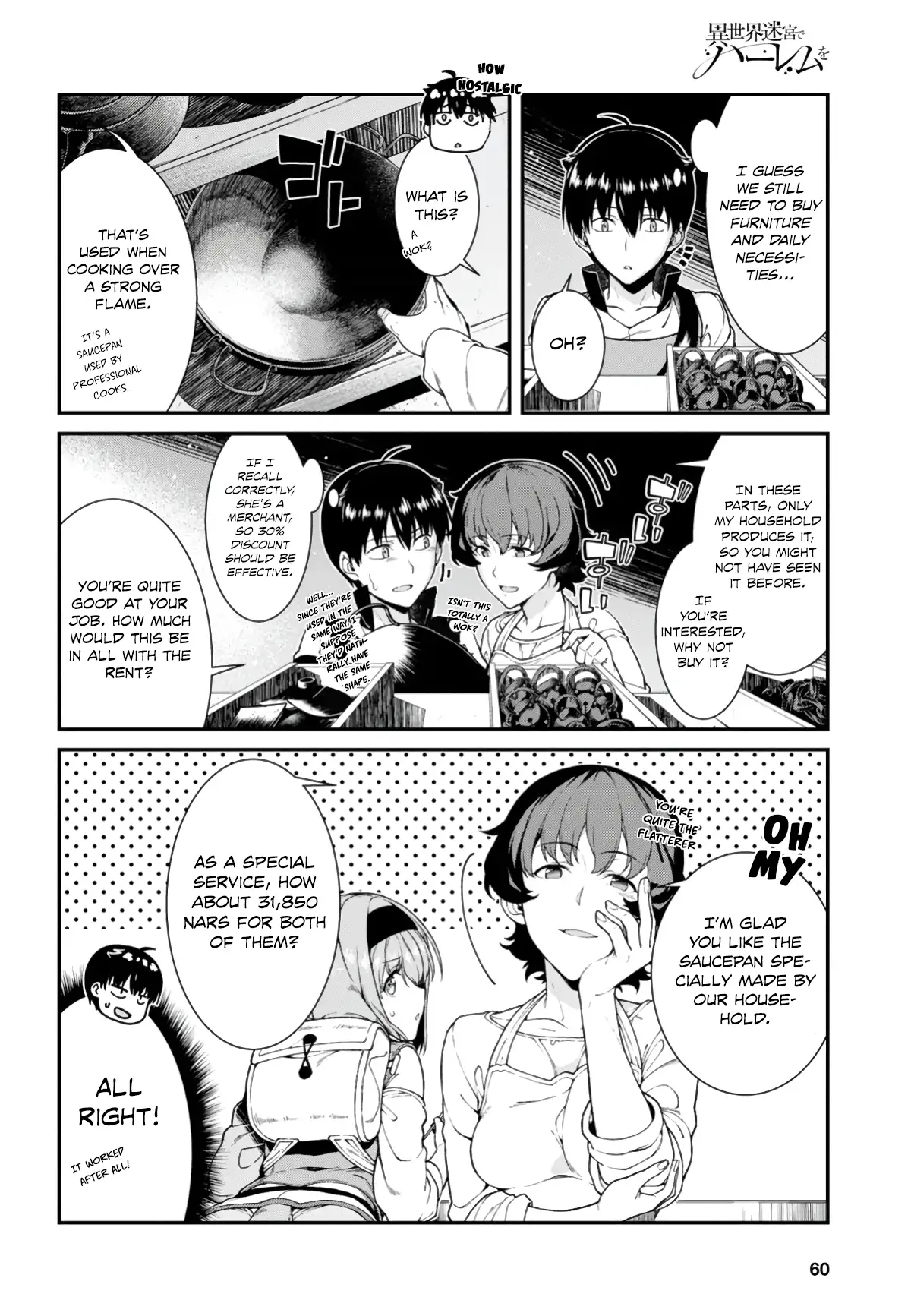 Isekai Meikyuu de Harem wo Chapter 25 image 3